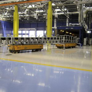 Fahrerloses Transportsystem / für Materialumschlag 1