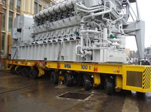 dieselbetriebener selbstfahrender Wagen 1