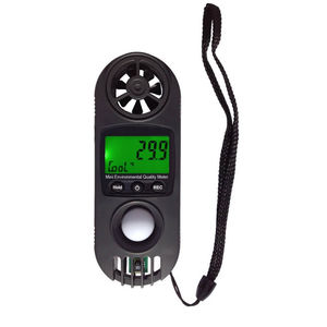Multifunktionsmessgerät:Temperatur, Luftgeschwindigkeit, relative Luftfeuchtigkeit, Luxmeter und Schallpegelmesser 1