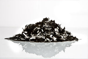 Carbonfaser / geschnittene
