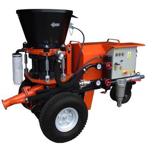 Betonspritzmaschine 1