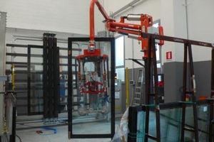 Manipulator mit Saugnapf