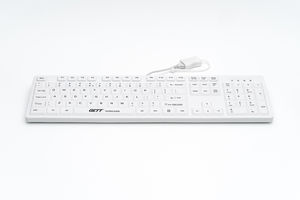 Büro-Tastatur / USB / Silikon / IP68