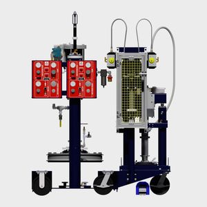 pedalbetriebene Füllmaschine