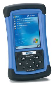 Handheld-Computer / für die Erfassung von topographischen Daten