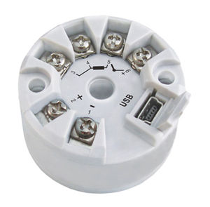 Temperaturmessumformer / am Sondenkopf / Pt100 / 2-Leiter / 3 Kabel