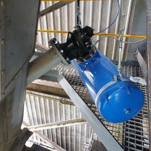 Luftkanone für Silos 1
