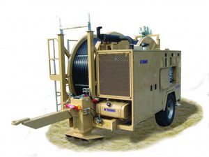 dieselbetriebene Spillwinde