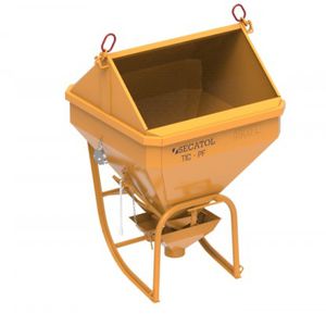 konischer Betonkübel