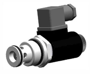 direktgesteuertes Magnetventil / 2-Wege / NC / hydraulisch