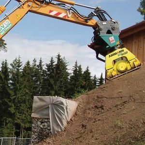 Rüttelplatte für Bagger