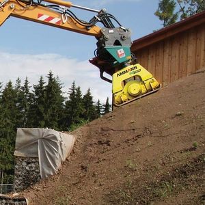 Rüttelplatte für Bagger