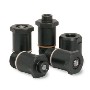 Schraubanschluss / gerade / hydraulisch / Stahl