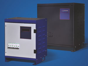 bodenstehendes Batterieladegerät