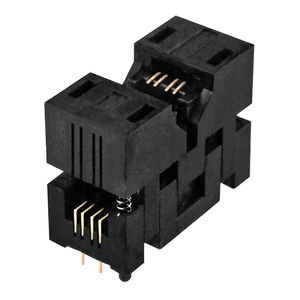 Messbuchse für Quarzelektronik