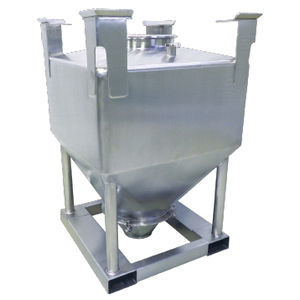 Intermediate bulk container / mit konischem Boden