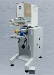 Tampondruckmaschine mit offenem Farbgebersystem