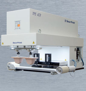 Tampondruckmaschine mit geschlossenem Farbgebersystem