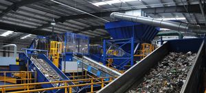 Sortiersystem für Recyclingprodukte 1