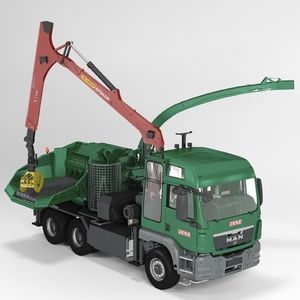 mobiler Holzhäcksler