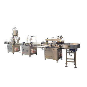 automatische Abfüll- und Etikettiermaschine