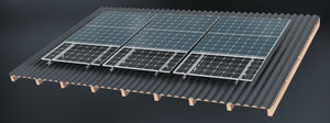 Solar-Montagesystem / für Schrägdach