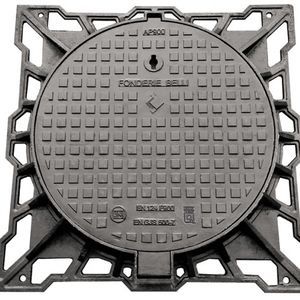 Hartgussdeckel für Drainage