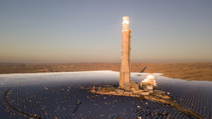 Solarkraftwerk / thermodynamische Solarenergie