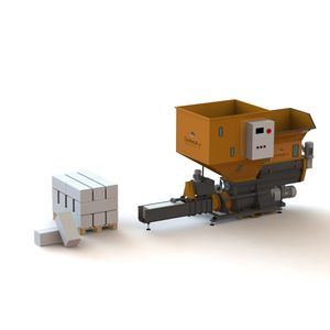 Müllpresse für Polystyrol