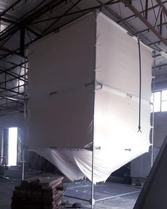 Silo mit konischem Boden