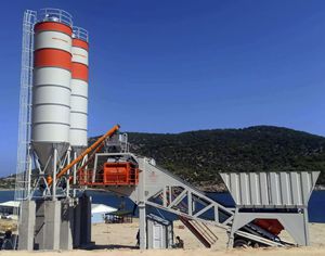 mobile Betonmischanlage 1