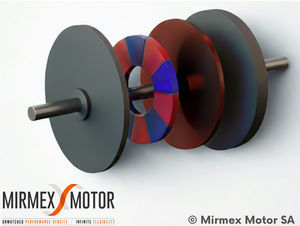 Axialfluss Motor