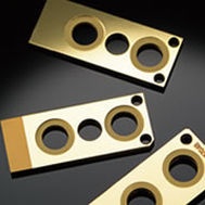 goldbeschichtete Kühlplatte 1
