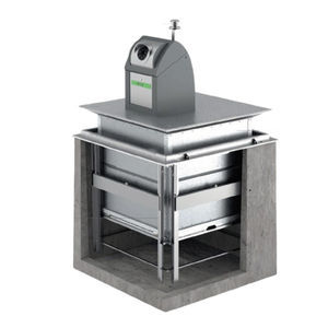 Stahlmüllbehälter