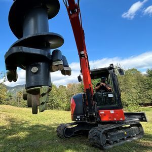 hydraulischer Stangenbohrer 1