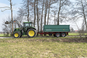 Baumaschinentransporter-Anhänger 1
