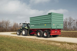 Baumaschinentransporter-Anhänger 1