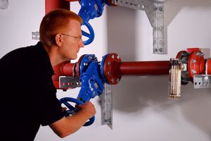 Instandhaltung für Sprinkleranlagen