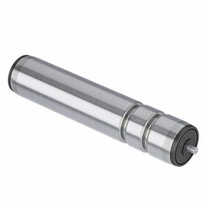 Förderrolle mit Riemenantrieb