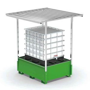 Auffangpalette für IBC-Container 1