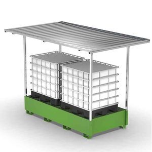 Auffangpalette für IBC-Container 1
