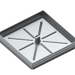 quadratischer Fahrbahndeckel