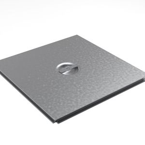 quadratischer Fahrbahndeckel