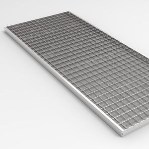 Gitterrost / galvanisiertem Stahl