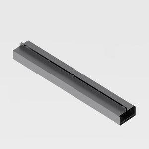 Metall-Abflussrinne