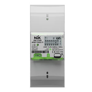 einphasiger elektrischer Energiezähler