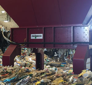 Sacköffner für Abfallprodukte