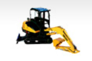 mittelgroßer Bagger