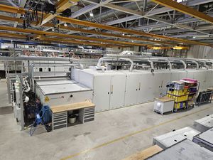 Sputter-Auftragsmaschine / Inline