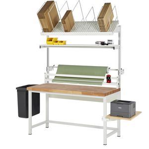 höhenverstellbarer Verpackungsstand 1